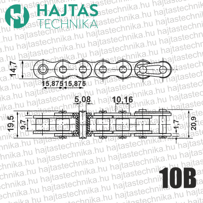 10B tekercs láncok 1