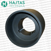 Szorítós, perem nélküli laposszíjtárcsa