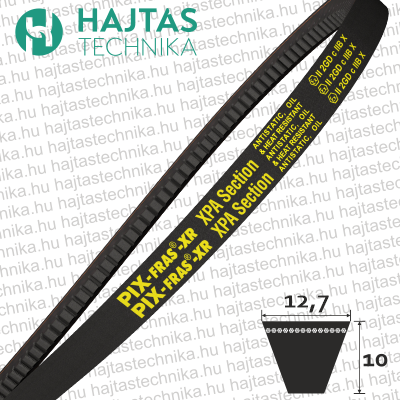 13x10 (XPA) fogazott tűzbiztos 0