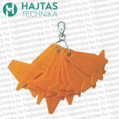 Ékszíjtárcsa és ékszíj beazonosító profil készletek 0